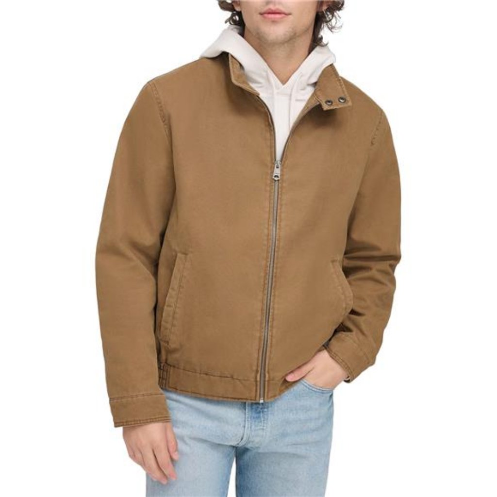 Men's Cotton Canvas Harrington Jacket